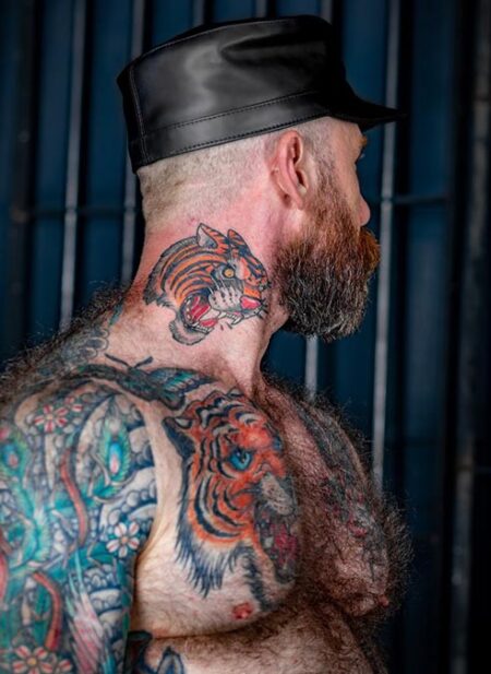Mr. S Leather JT's Miner Cap Black Medium