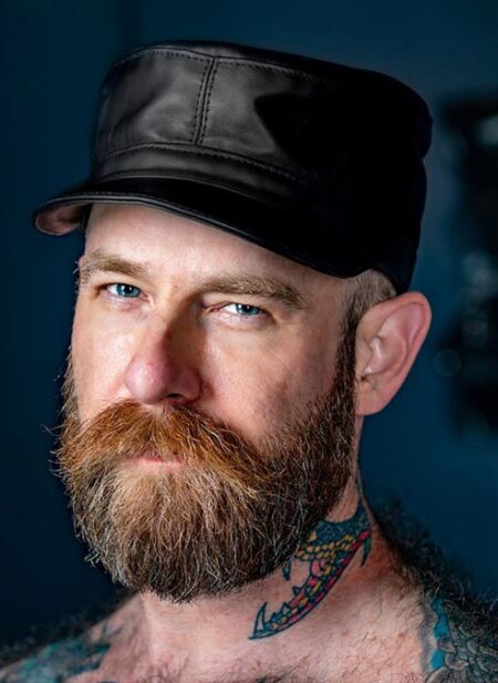 Mr. S Leather JT's Miner Cap Black Medium