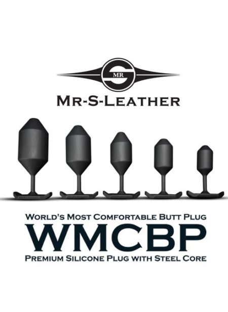 Mr. S World's Most Comfortable Butt Plug Silicone Small