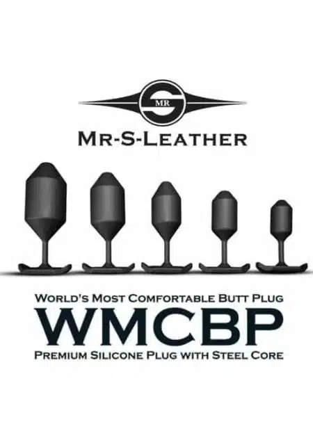 Mr. S World's Most Comfortable Butt Plug Silicone Small