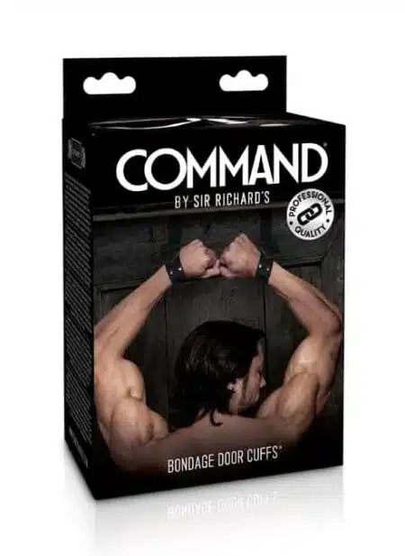 Command by Sir Richard's Bondage Door Cuffs