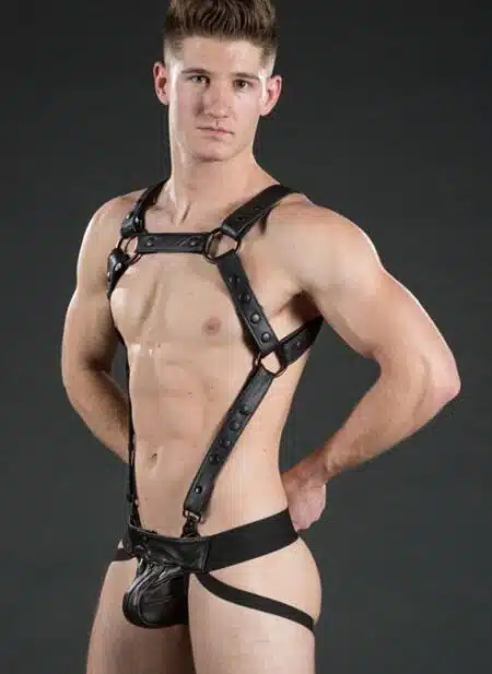 Mr. S Leather Sport Jock 2.0 Black Large