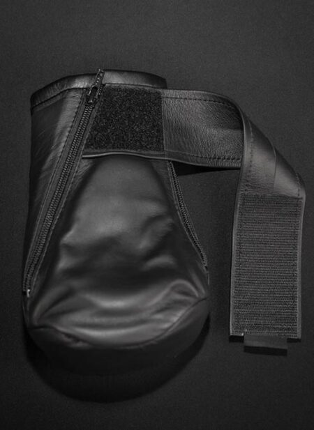 Mr. S Leather Padded K9 Mitts Tan