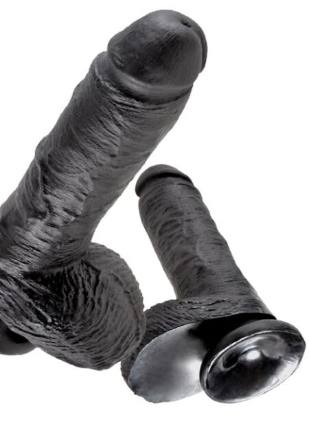 Pipedream King Cock Dildo with Balls Flesh 9 inch