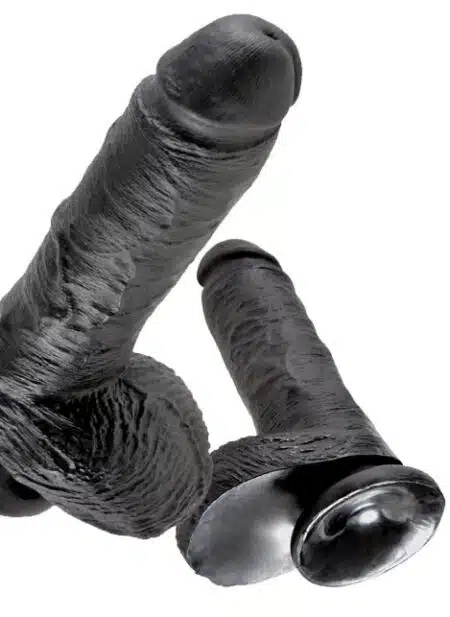 Pipedream King Cock Dildo with Balls Flesh 9 inch