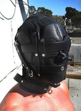 Mr. S Leather Heavy Duty Hood with Triple Straps