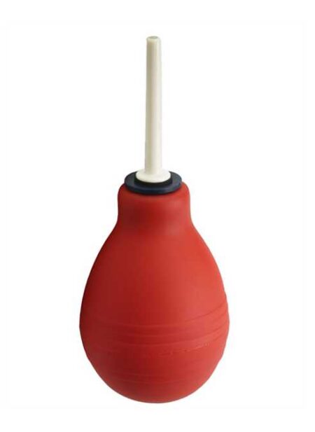 CleanStream Enema Bulb Red