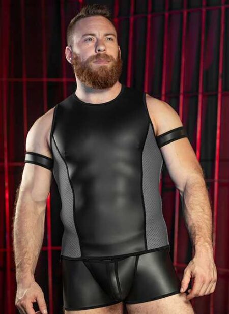 Mr. S Neo Muscle Tank Grey Small