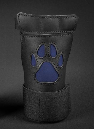 Mr. S Leather Open Paw Puppy Glove Navy