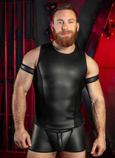 Mr. S Neo Muscle Tank Black Extra large