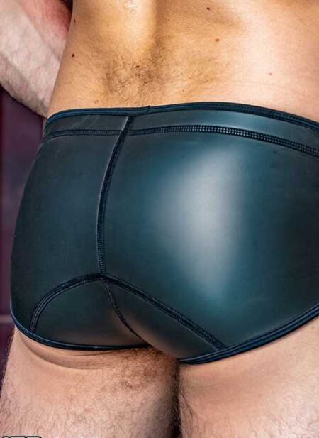 Mr. S Neoprene Codpiece Brief Black Extra large