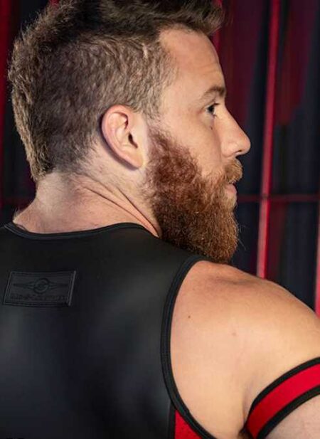 Mr. S Neo Muscle Tank Red Extra large