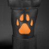Mr. S Leather Open Paw Puppy Glove Orange