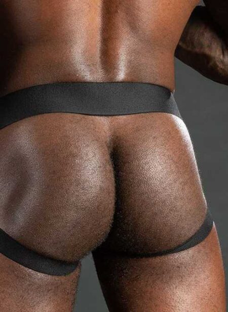Mr. S Neo Carbon Black Jockstrap Black Medium