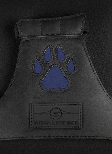 Mr. S Leather Open Paw Puppy Glove Navy