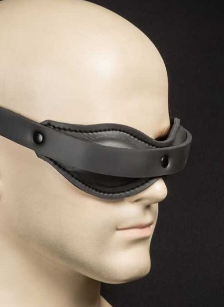 Mr. S Neoprene Padded Blindfold Black