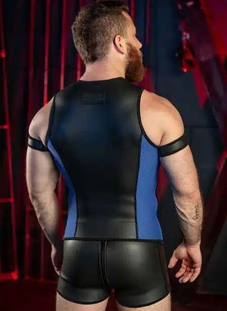 Mr. S Neo Muscle Tank Blue Small