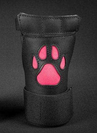 Mr. S Leather Open Paw Puppy Glove Pink