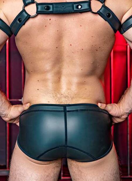 Mr. S Neoprene Codpiece Brief Black Extra large