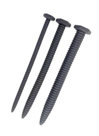 Brutus Screw You! 3 Pcs Ribbed Silicone Sound Set Black