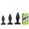 Brutus Silicone 3 Plug Ass Training Kit Black
