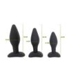 Brutus Silicone 3 Plug Ass Training Kit Black