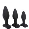 Brutus Silicone 3 Plug Ass Training Kit Black