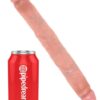 Pipedream King Cock Double Dildo Flesh Slim