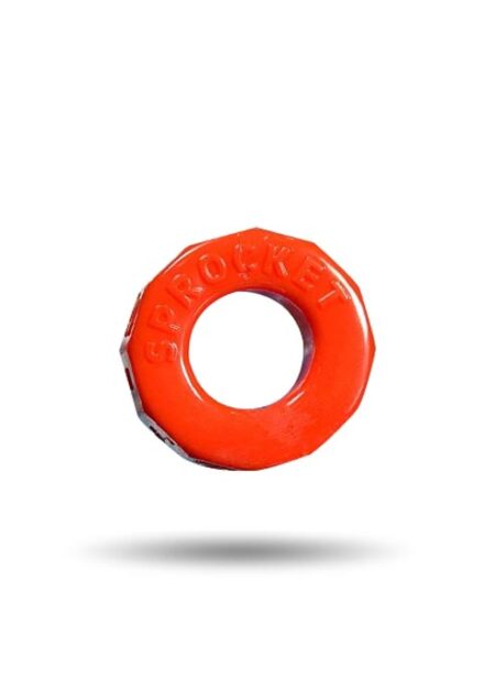 Oxballs Sprocket Cockring TPR Black