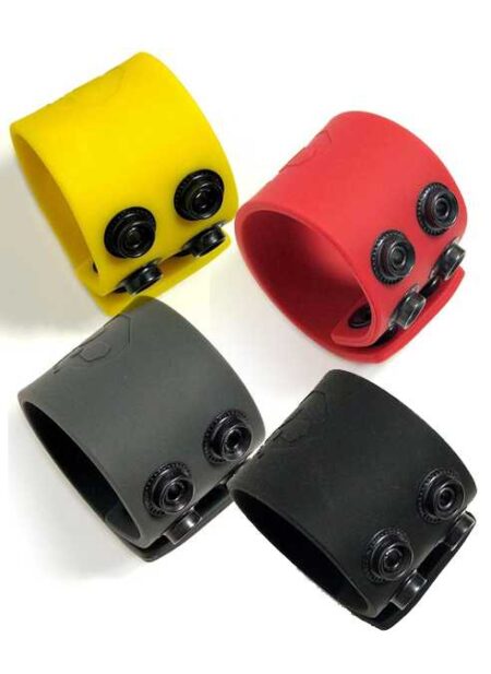 Boneyard Silicone Ball Strap 4 cm Yellow