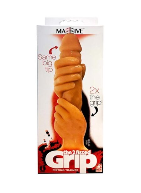 The 2 Fisted Grip - Cock-In-Hands Dildo
