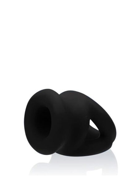 Oxballs Tri-Squeeze Stretch Sling +Silicone Black