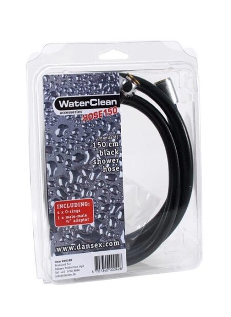 Waterclean Shower Hose Black 150 cm