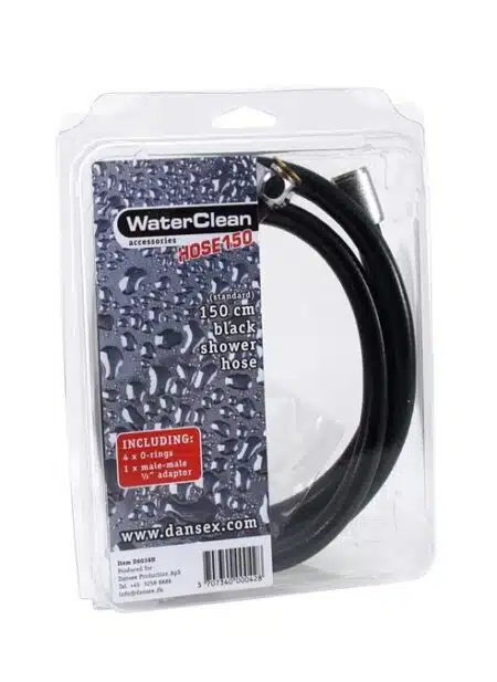 Waterclean Shower Hose Black 150 cm