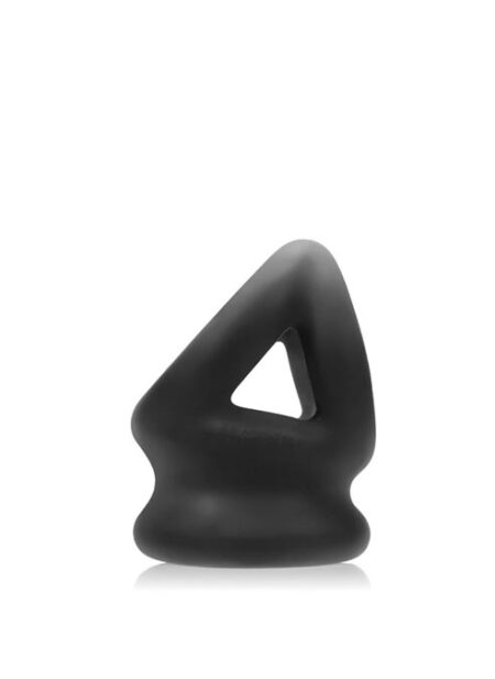 Oxballs Tri-Squeeze Stretch Sling +Silicone Black