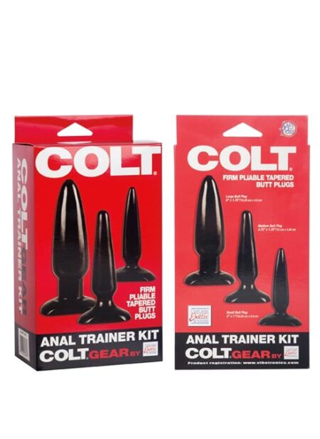 Colt Anal Trainer Kit Black PVC