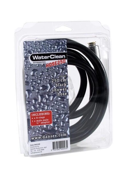 Waterclean Shower Hose Black 150 cm