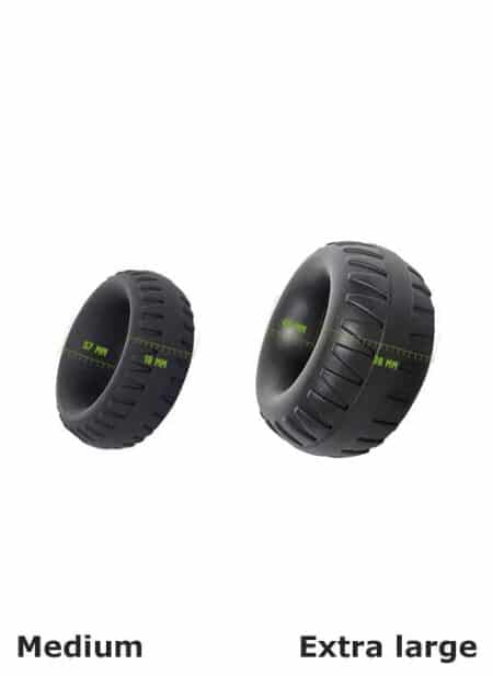 Brutus Tractor Liquid Silicone Silicone Cock Ring Extra Large