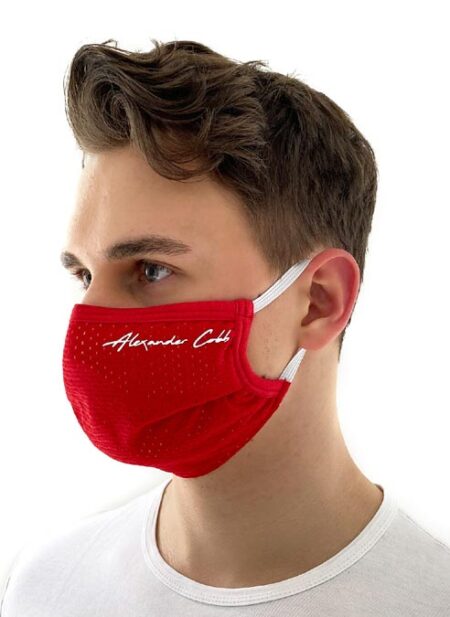 Alexander Cobb Mesh Facemask Black