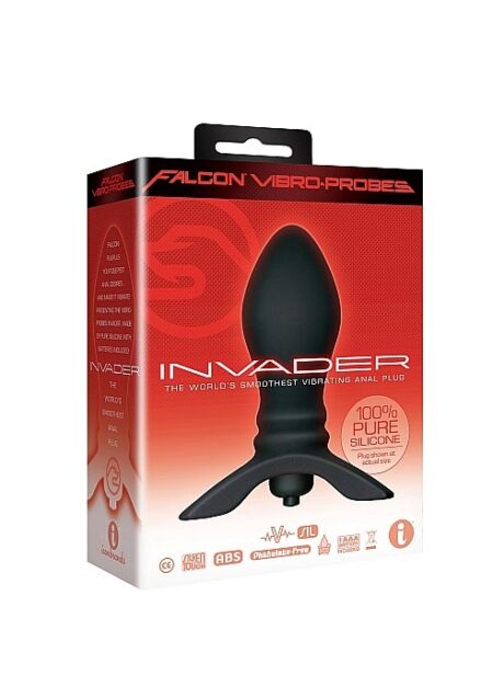 Falcon Gear Invader Vibrating Silicone Plug