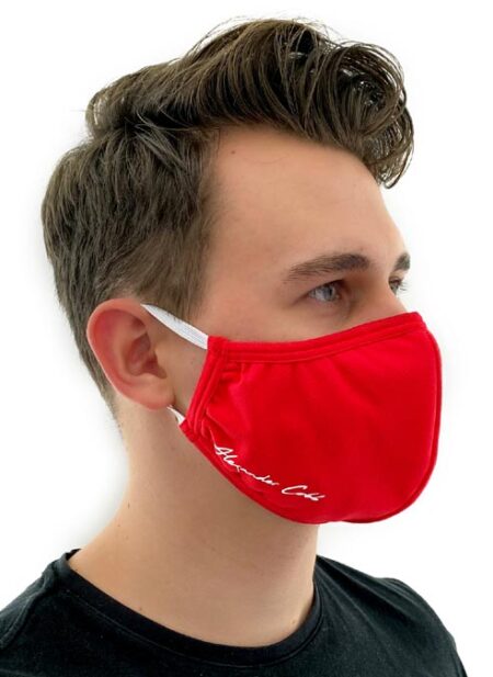 Alexander Cobb Shaped Facemask Black