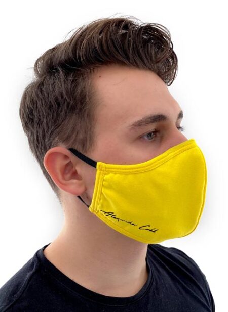 Alexander Cobb Shaped Facemask Black