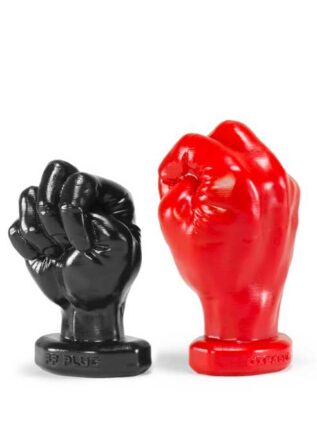 Oxballs FF-Plug-1 Fist Shaped Butt Plug Silicone Black Small