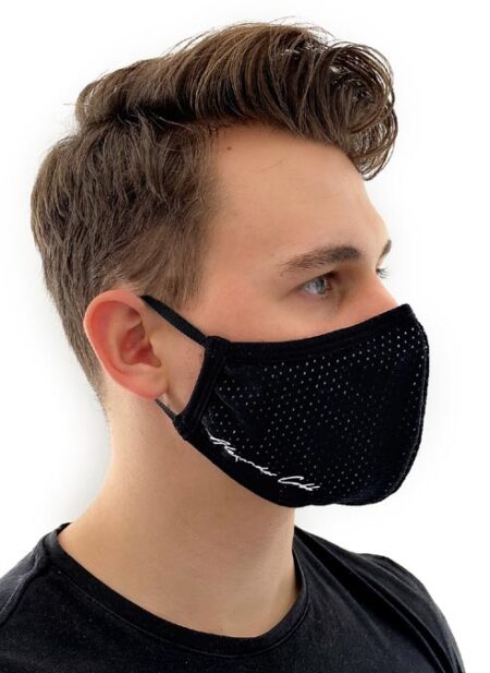 Alexander Cobb Shaped Facemask Mesh Black