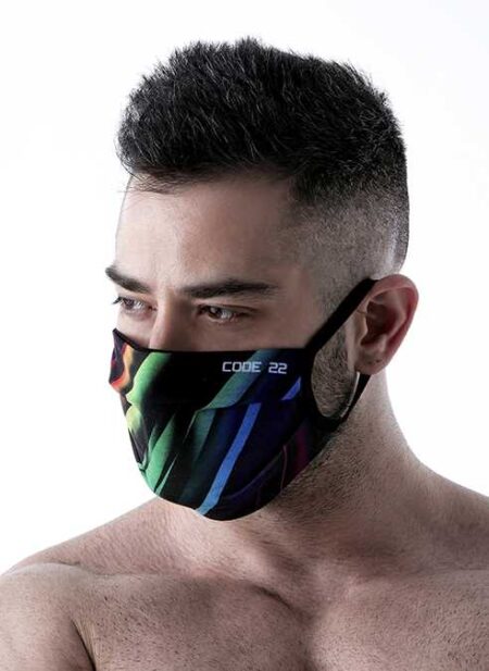 CODE 22 Facemask Stripes - 01
