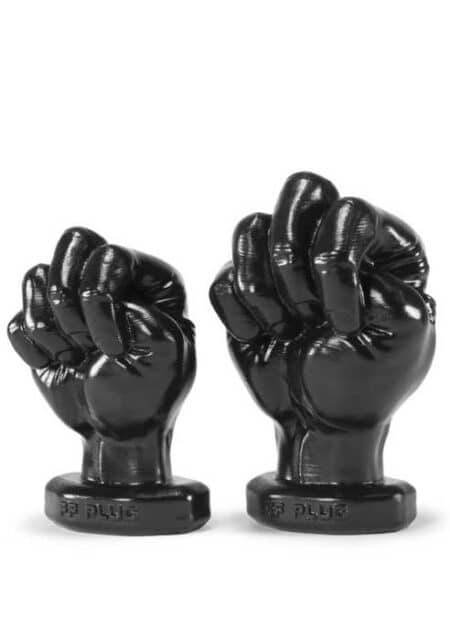 Oxballs FF-Plug-1 Fist Shaped Butt Plug Silicone Black Small