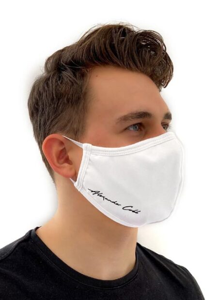 Alexander Cobb Shaped Facemask Black