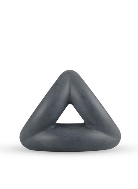 Boners Liquid Silicone Triple Cock Ring Grey