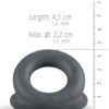 Boners Liquid Silicone Triple Cock Ring Grey
