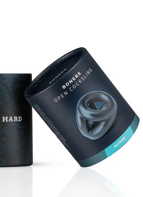 Boners Liquid Silicone Triple Cock Ring Grey